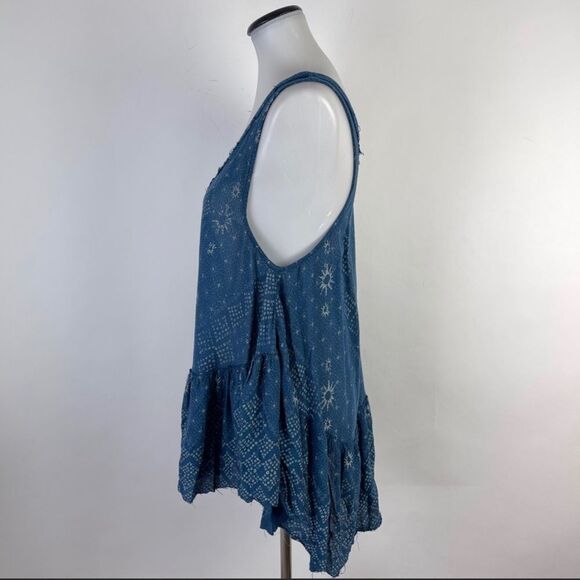 Free People Flowy Tunic Dress Sz XS - Picture 4 of 6